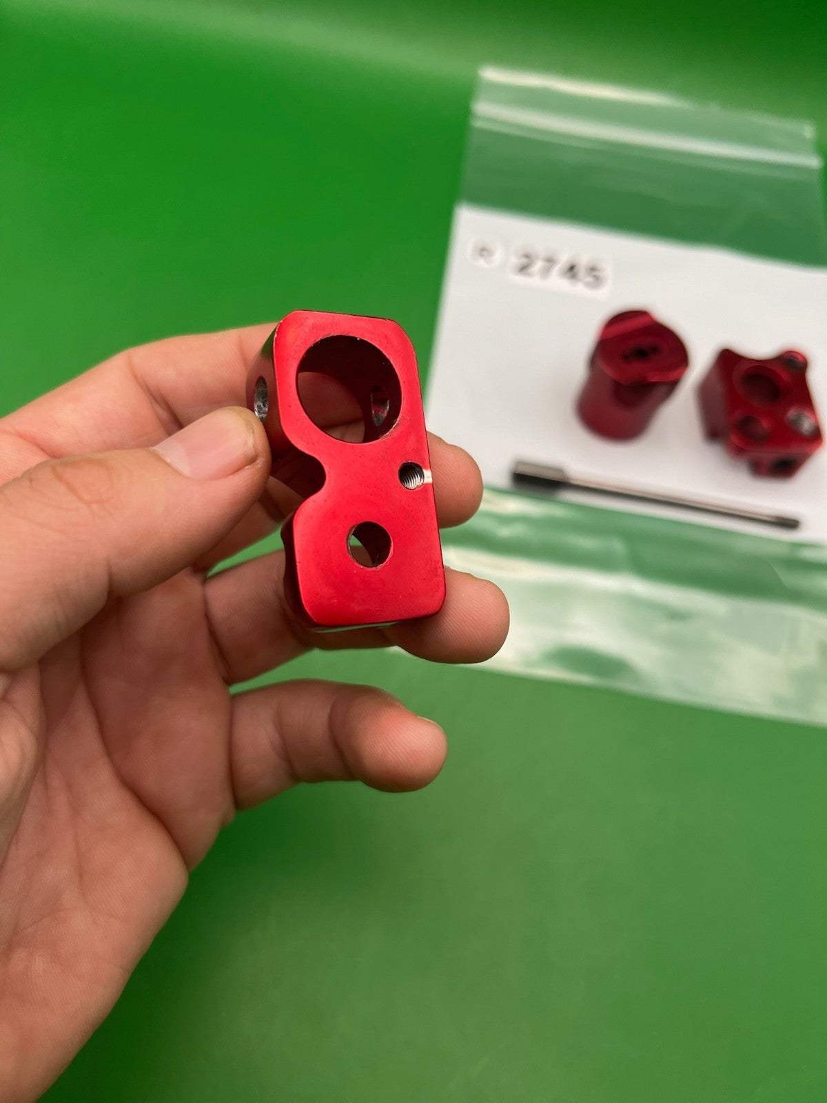 Autococker Vasa, Front Block and Back Block - Red