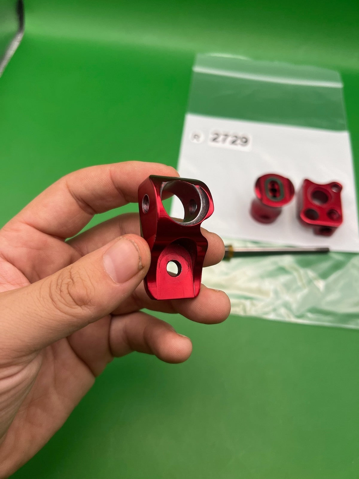 Autococker Vasa, Front Block and Back Block - Red