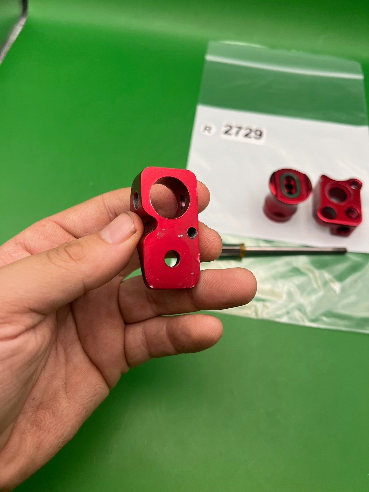 Autococker Vasa, Front Block and Back Block - Red