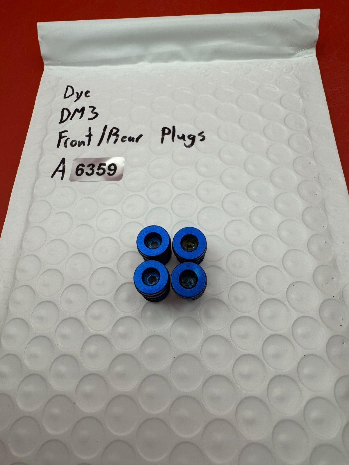 Dye DM3 Front/Rear Plugs