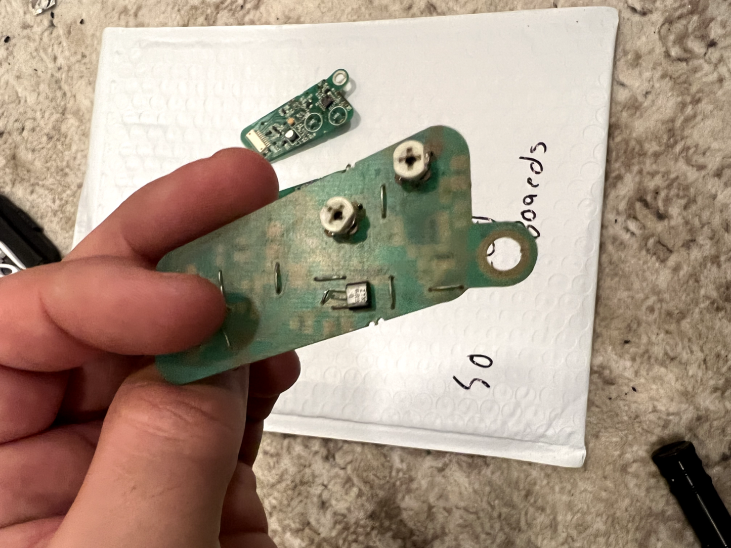 Set of 3 Angel LED Circuit Boards -