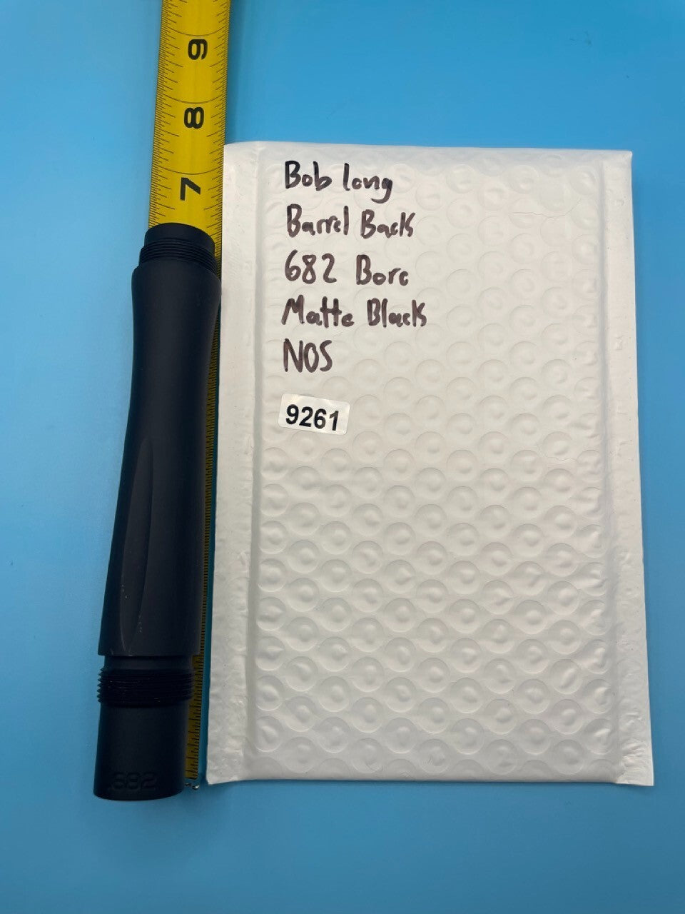 Bob Long Paintball Barrel Back 682 Bore Matte Black NOS