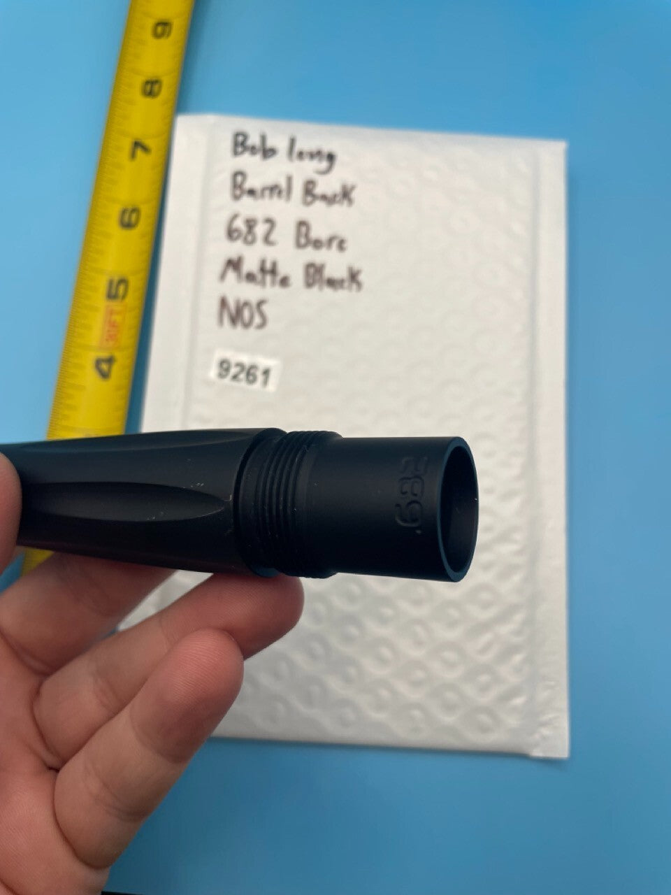 Bob Long Paintball Barrel Back 682 Bore Matte Black NOS