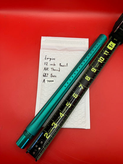 Empire 12 inch Paintball Barrel A/C Thread 687 Bore
