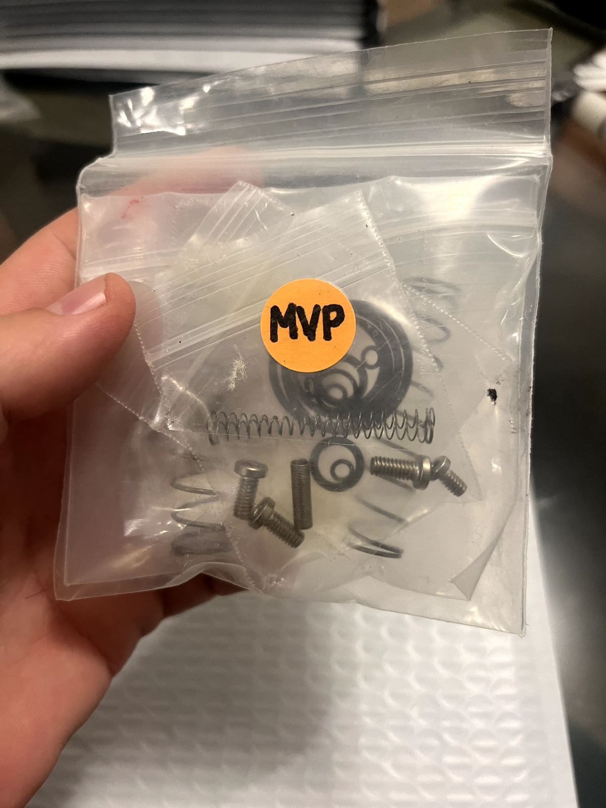 MVP Paintball Parts Lot - Various Spare Parts for MVP Markers