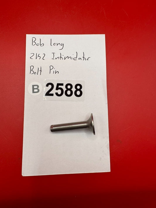 Bob Long 2K2 Intimidator Silver Bolt Pin