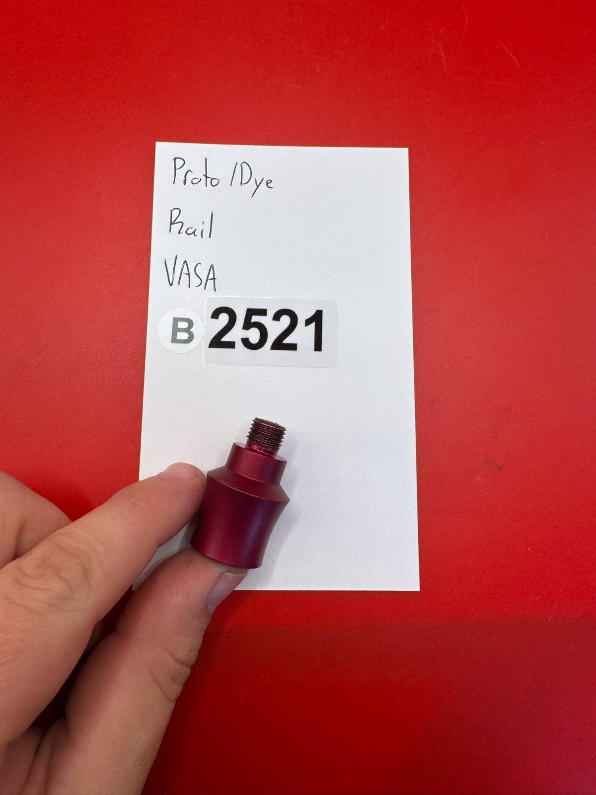 Proto/Dye Rail Red VASA