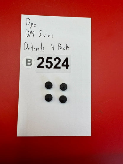 Dye DM Series Black Detents 4 Pack