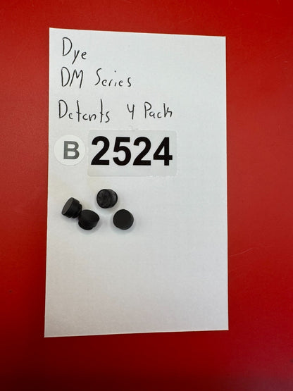 Dye DM Series Black Detents 4 Pack