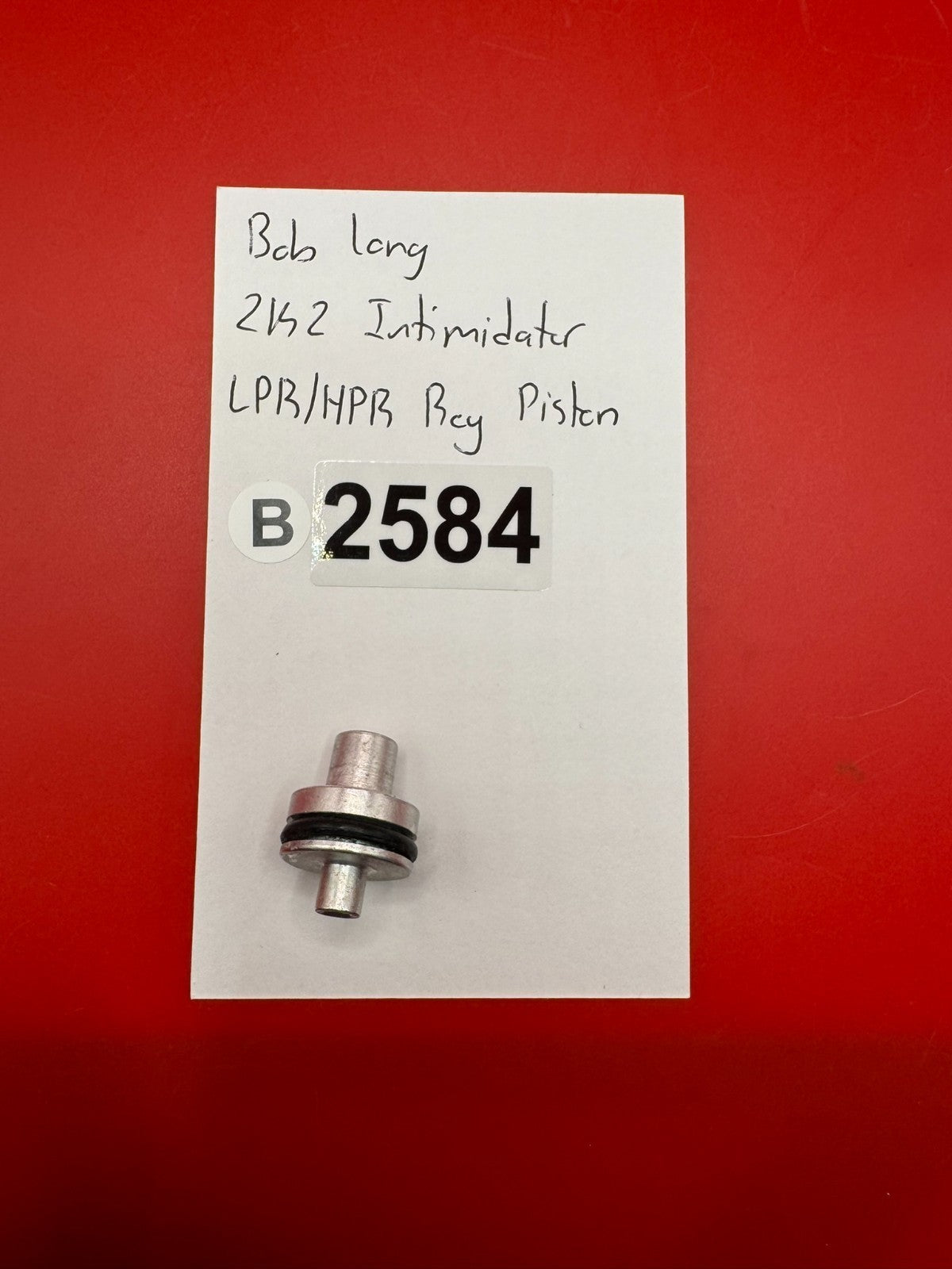 Bob Long 2K2 Intimidator LPR/HPR Silver Reg Piston
