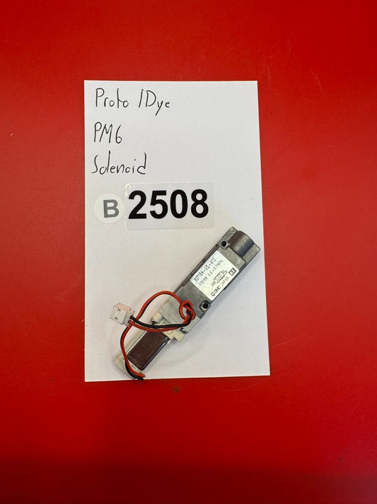 Proto/Dye PM6  Silver Solenoid