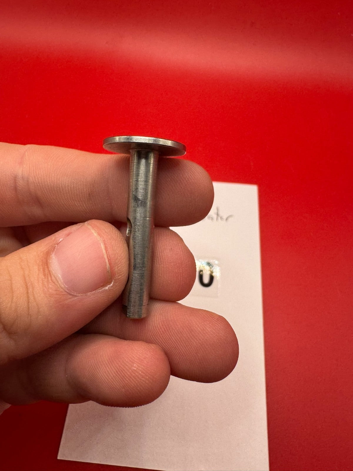 Bob Long 2K2 Intimidator Silver Bolt Pin