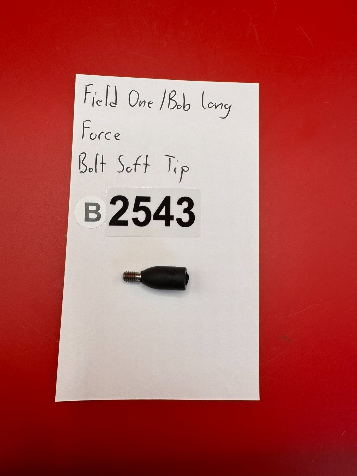 Field One/Bob Long Force Black Bolt Soft Tip