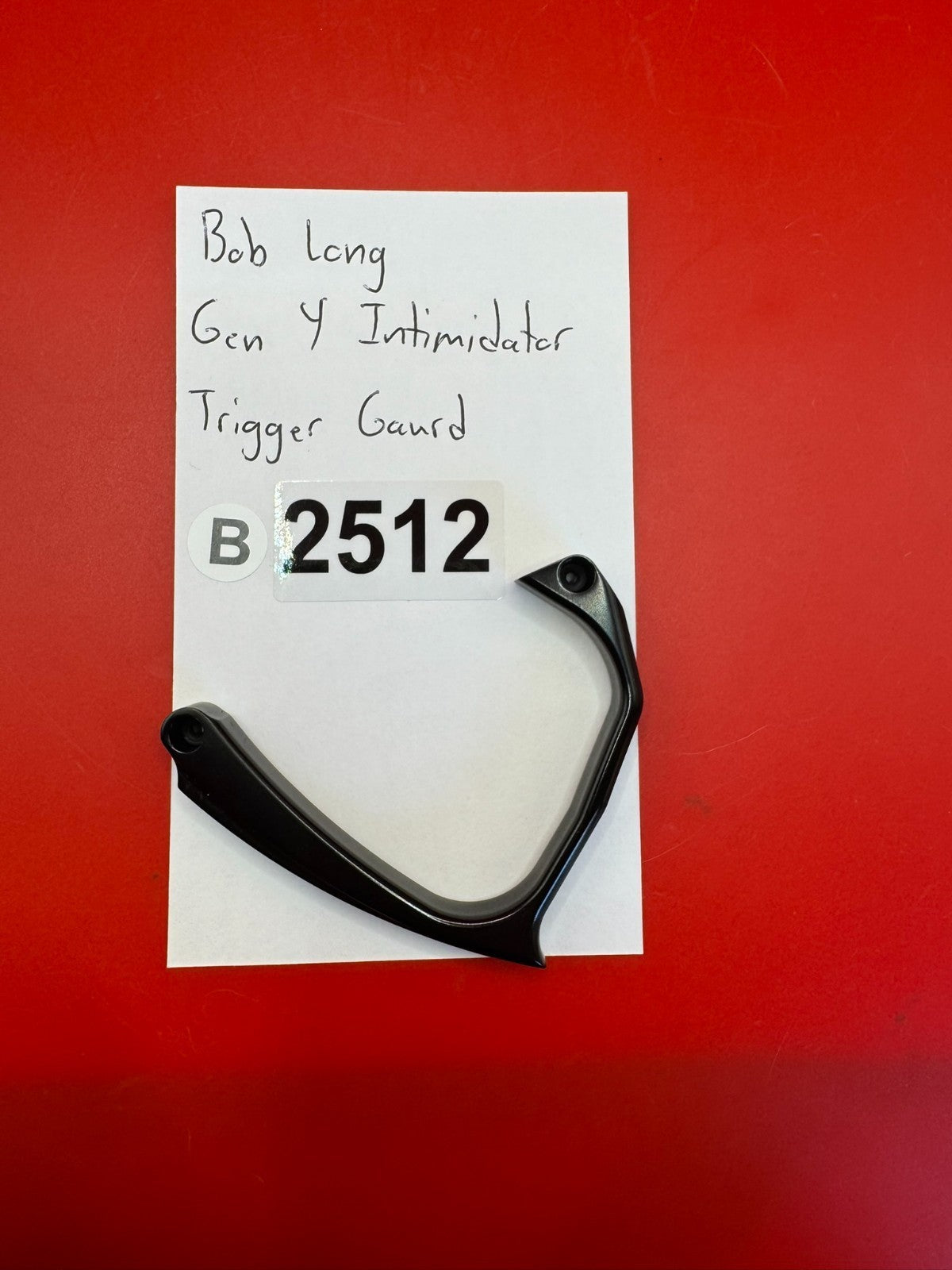 Bob Long Gen 4 Intimidator Black Trigger Gaurd