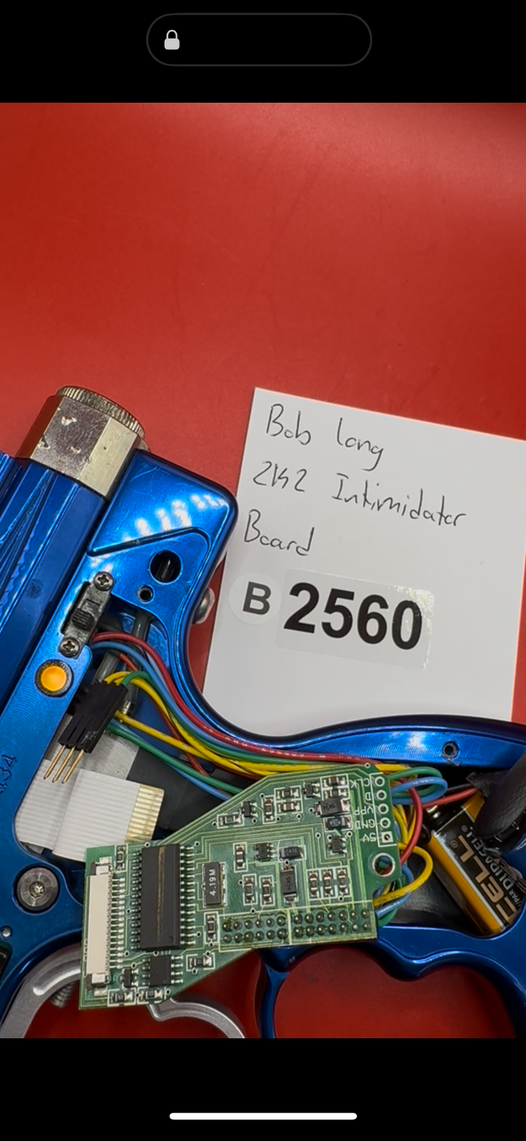 Bob Long 2K2 Intimidator Board