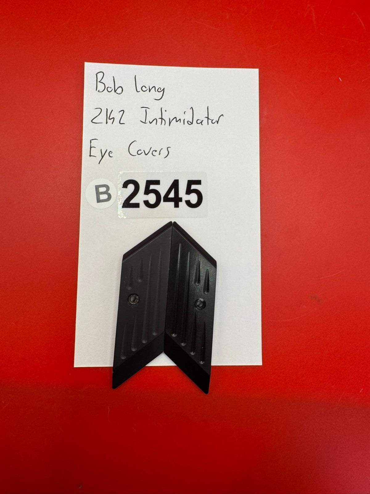 Bob Long 2K2 Intimidator Black Eye Covers