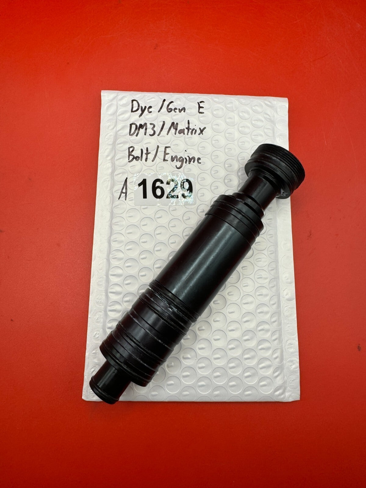 Dye/Gen E DM3/Matrix Bolt/Engine - used paintball bolt / engine assembly - black