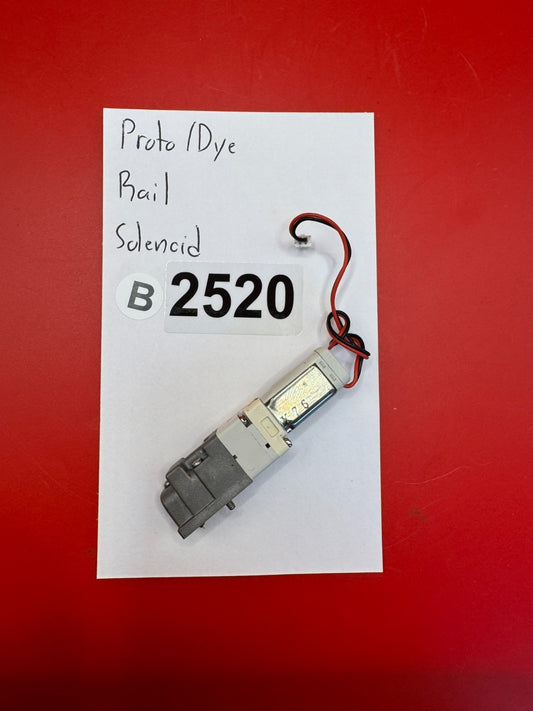 Proto/Dye Rail Silver Solenoid