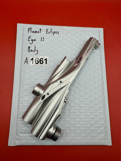 Planet Eclipse Ego II Body - used paintball body - silver