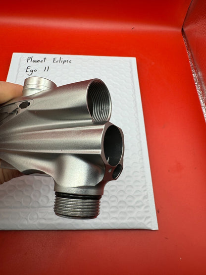 Planet Eclipse Ego II Body - used paintball body - silver