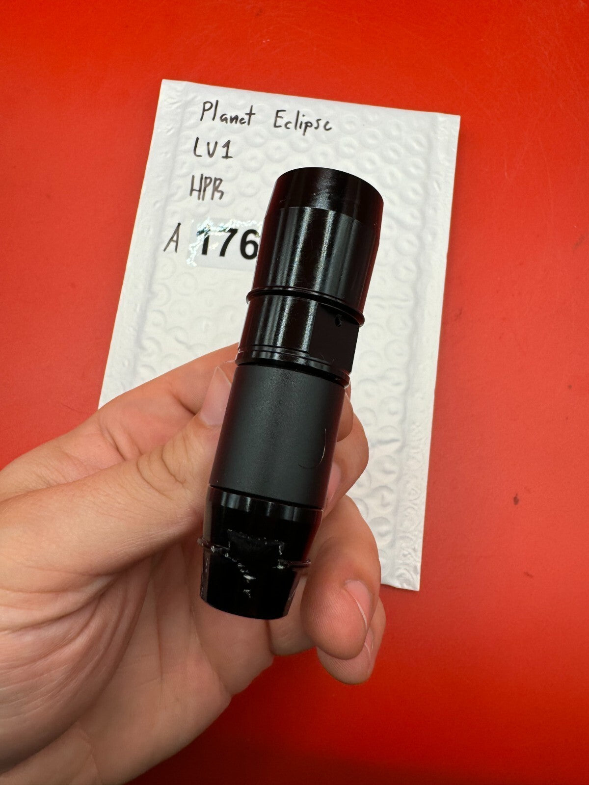 Planet Eclipse LV1 HPR - used paintball hpr (high pressure regulator) - black