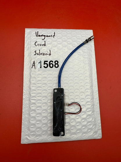 Vangaurd Creed Solenoid - used paintball solenoid - black/silver