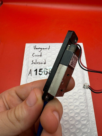 Vangaurd Creed Solenoid - used paintball solenoid - black/silver