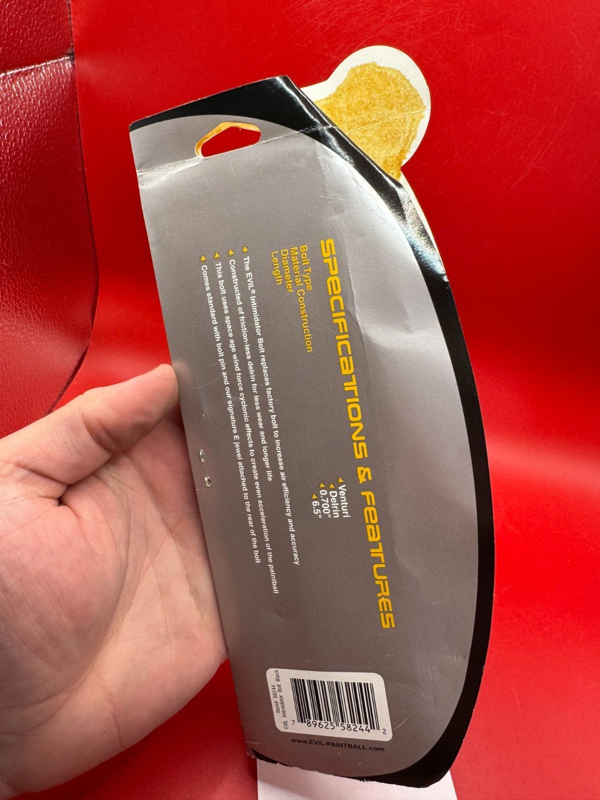 Evil PB Bob Long 2k2 Intimidator NOS Bolt