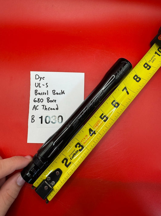 Dye UL-S  Barrel Back 680 Bore AC Thread