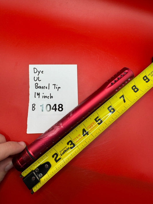Dye UL Paintball Barrel Tip 14 inch
