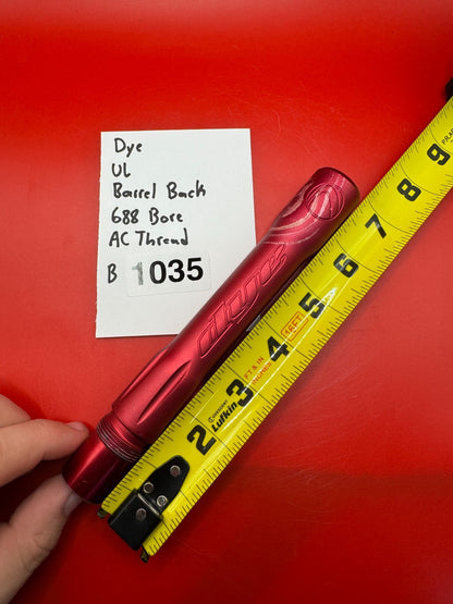 Dye UL Barrel Back 688 Bore AC Thread