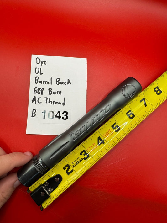 Dye UL Barrel Back 688 Bore AC Thread