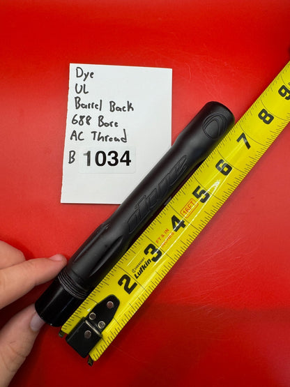 Dye UL Barrel Back 688 Bore AC Thread