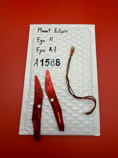 Planet Eclipse Ego 11 Eye Kit - used paintball eye kit - red anno