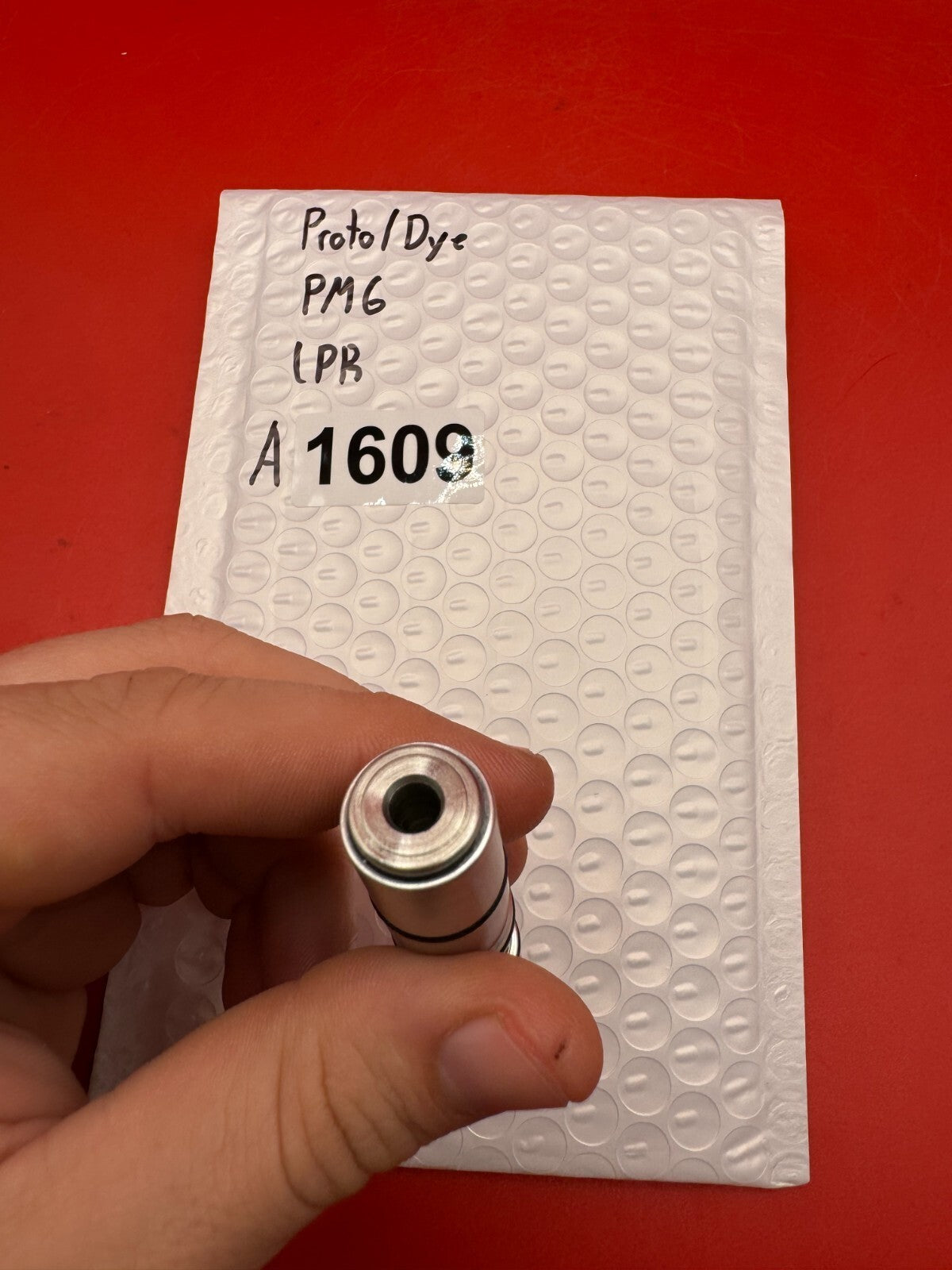 Proto/Dye PMG LPR - used paintball lpr - silver