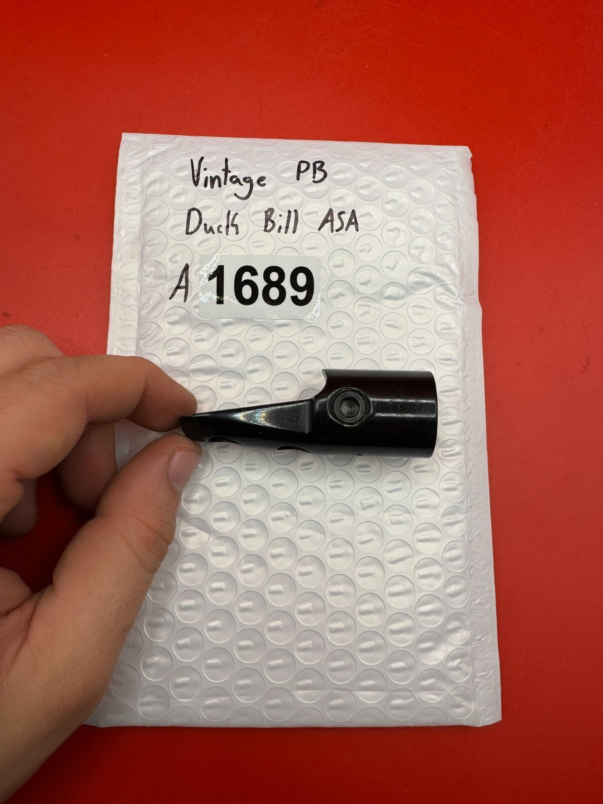 Vintage PB Duck Bill ASA - used paintball duck bill asa - black