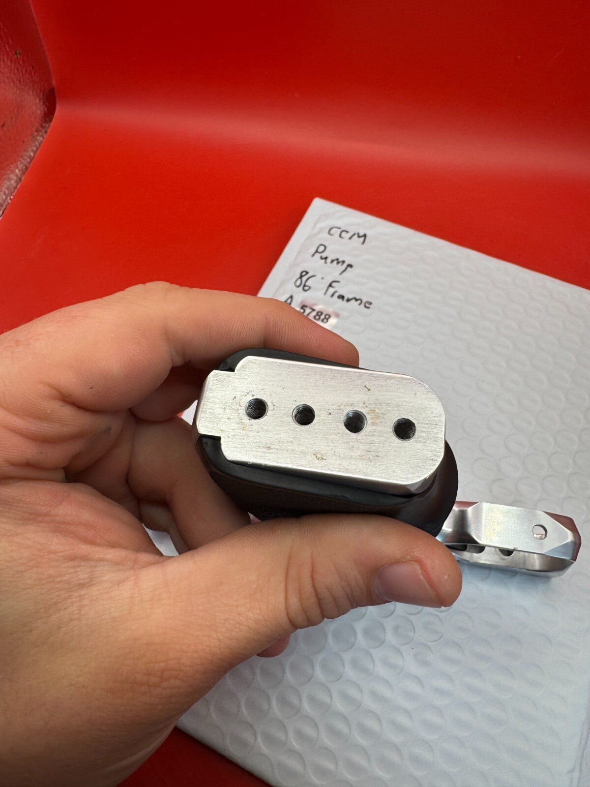 CCM Pump 86° Frame - CCM Engraved