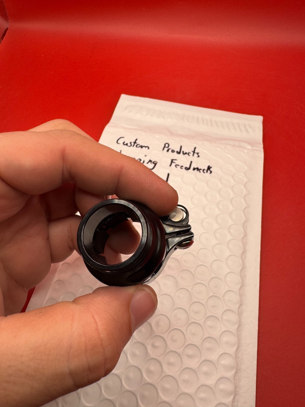 Custom Products Clamping Feedneck Dye Thread