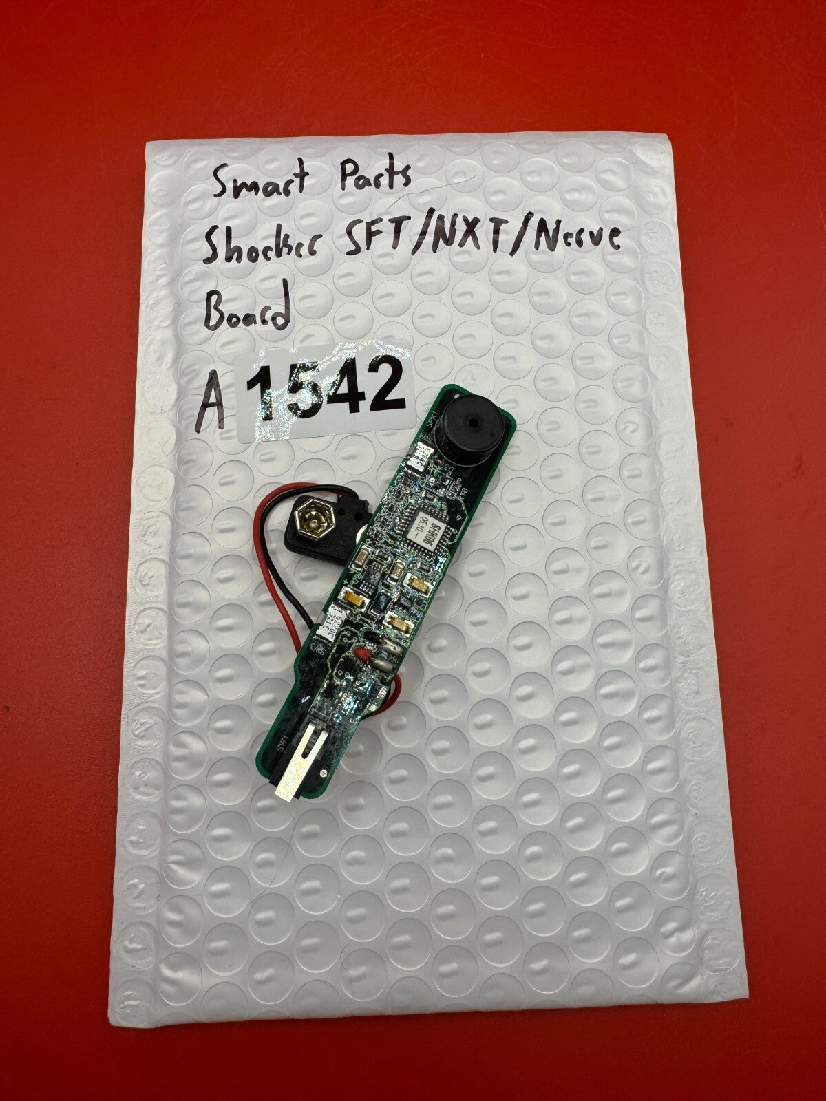 Smart Parts Shocker SFT/NXT/Nerve Board - used paintball board - green pcb