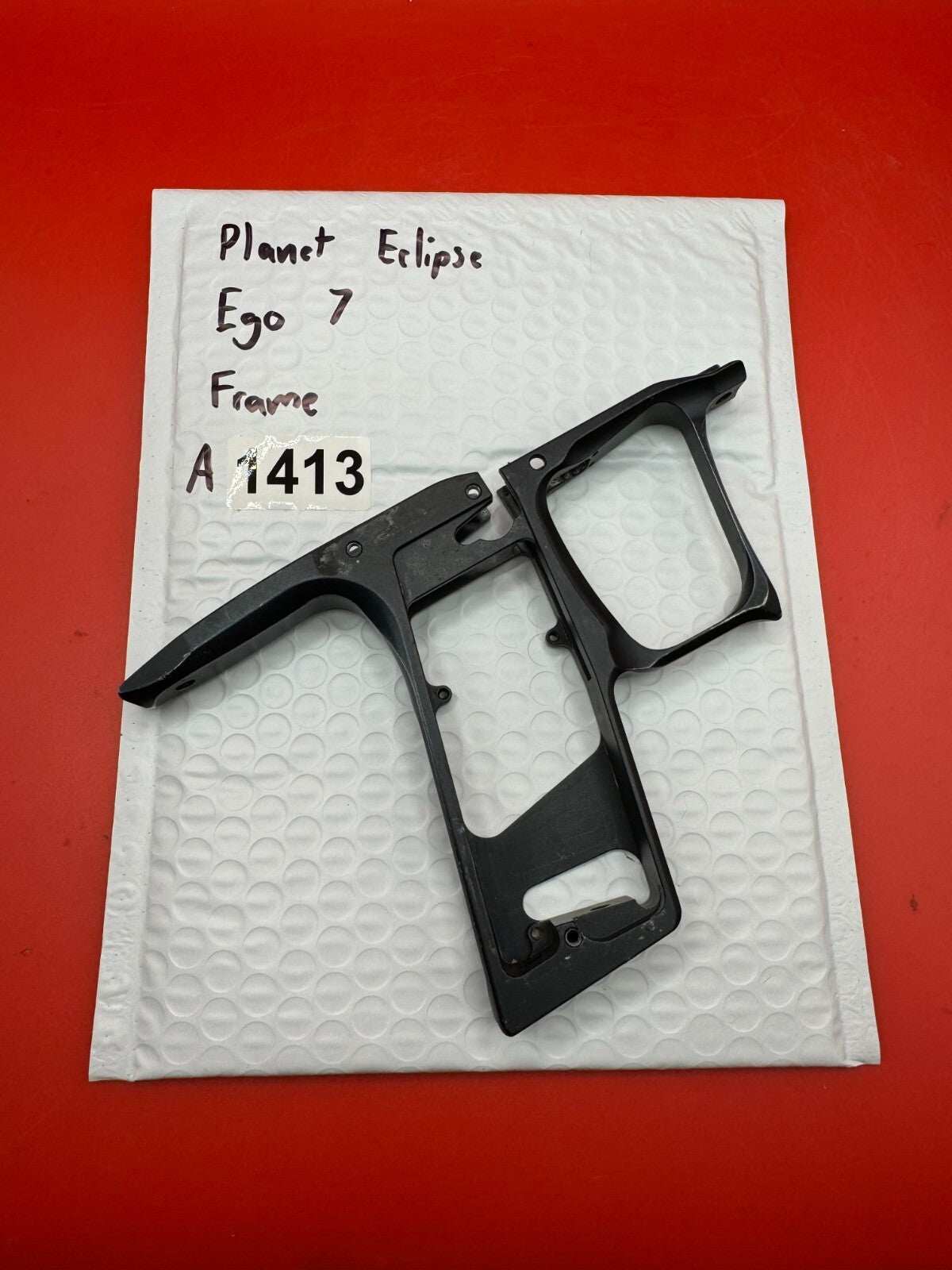 Planet Eclipse Ego 7 Frame - used paintball trigger frame - black
