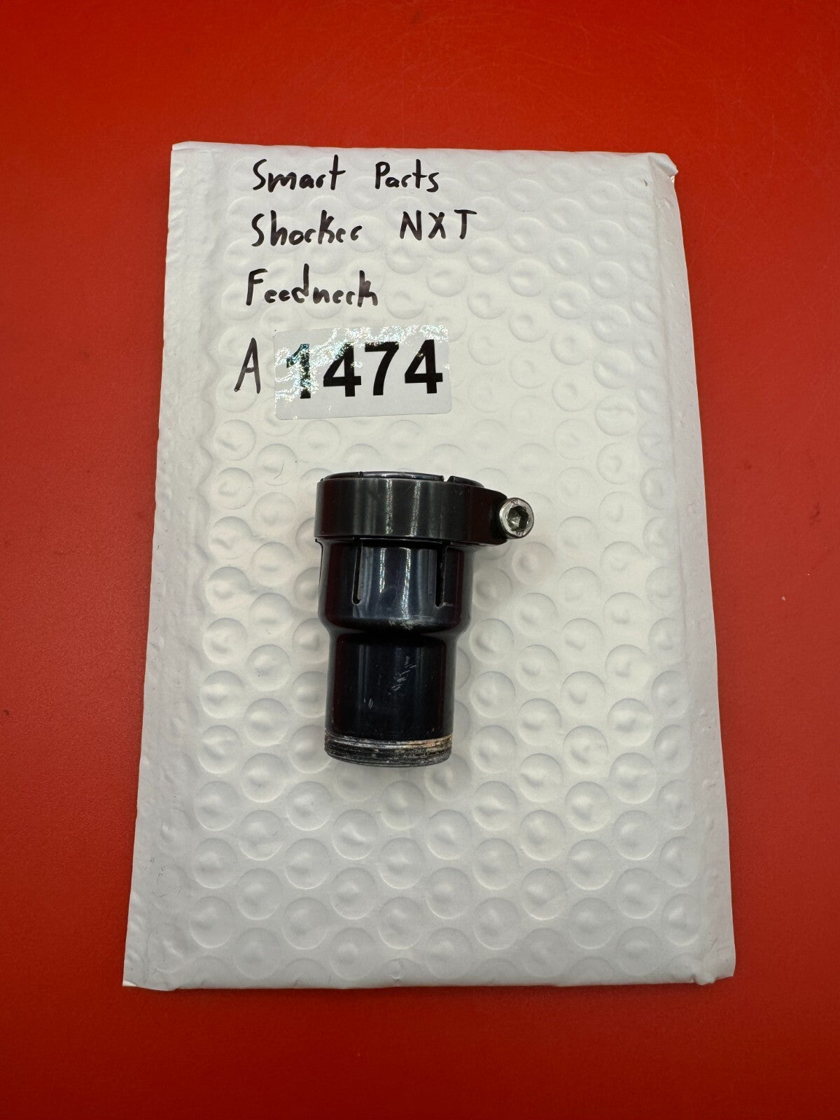 Smart Parts Shocker NXT Feedneck - used paintball feedneck - black