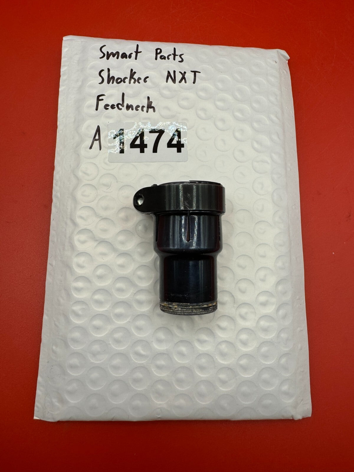 Smart Parts Shocker NXT Feedneck - used paintball feedneck - black