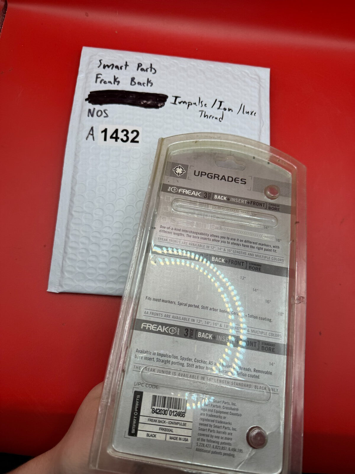 Smart Parts Freak Back Impulse/Ion/Luxe Thread NOS