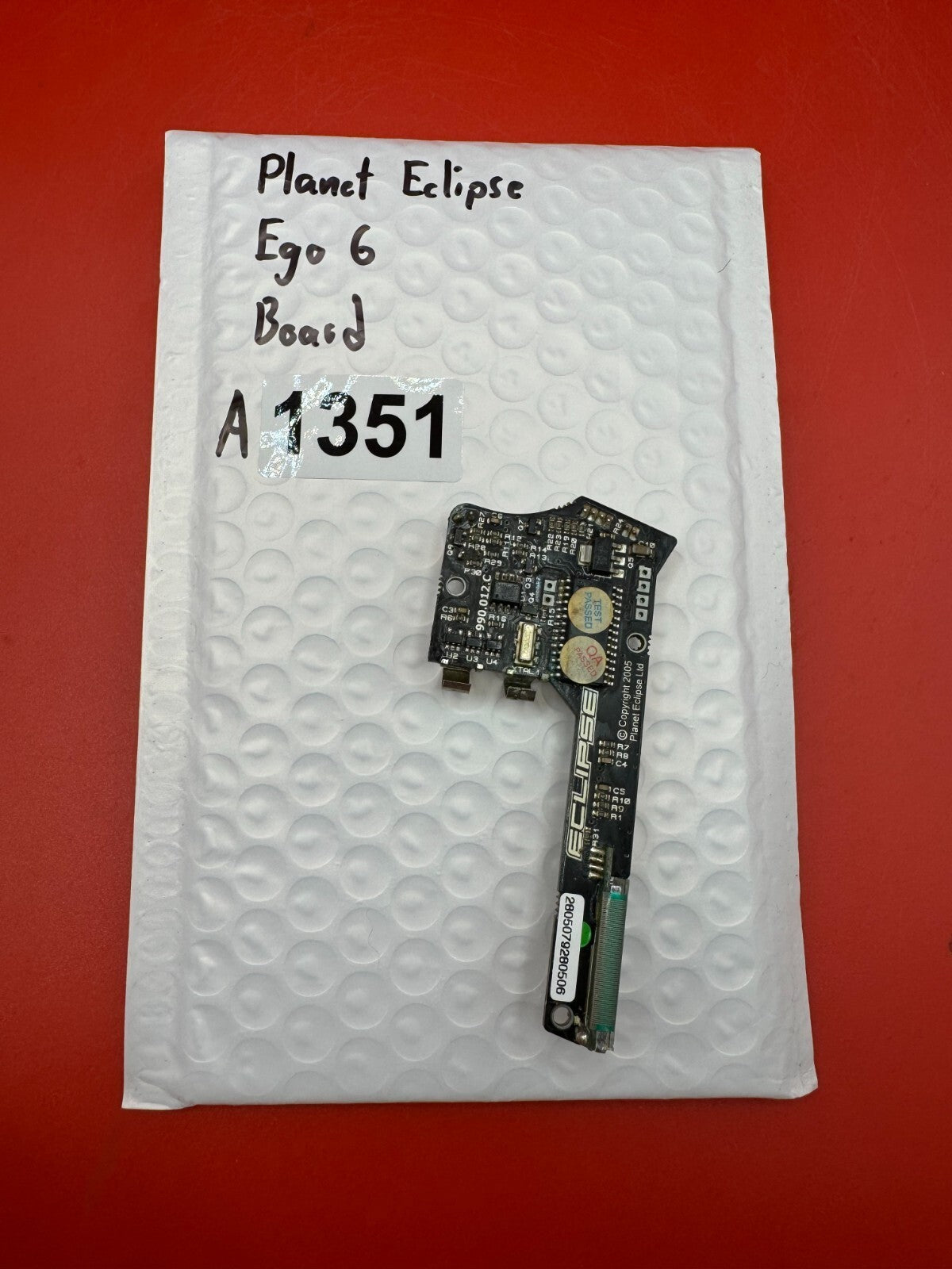 Planet Eclipse Ego 6  Board - used paintball board - black