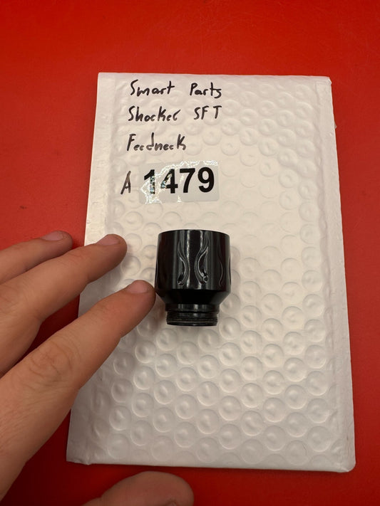 Smart Parts Shocker SFT Feedneck - used paintball feedneck - black