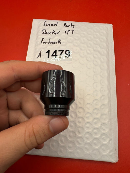 Smart Parts Shocker SFT Feedneck - used paintball feedneck - black