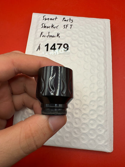 Smart Parts Shocker SFT Feedneck - used paintball feedneck - black
