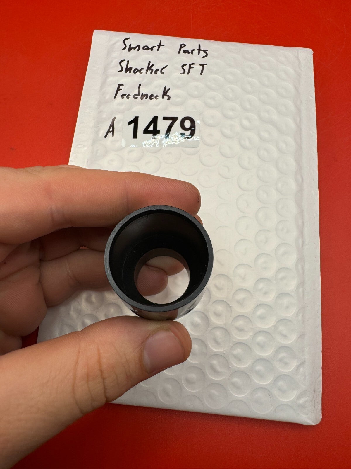 Smart Parts Shocker SFT Feedneck - used paintball feedneck - black