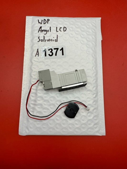 WDP Angel LCD Solenoid - used paintball solenoid - gray/black