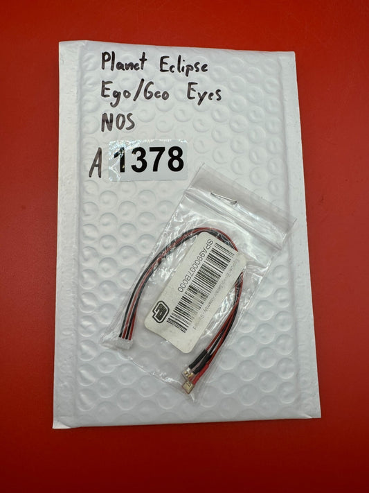 Planet Eclipse Ego/Geo Eyes NOS - used paintball eye harness / ball sensor assembly - black/red